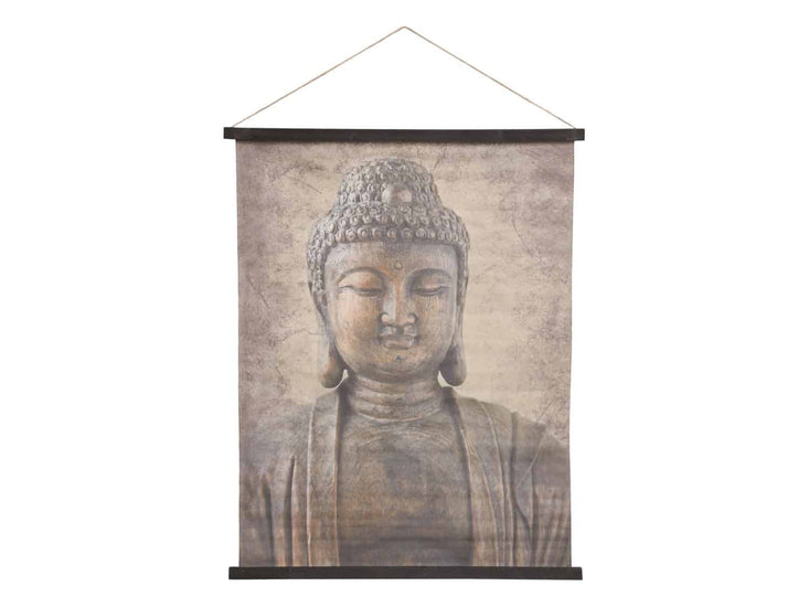 Buddha ophæng på lærred - VIAMAJA.DK