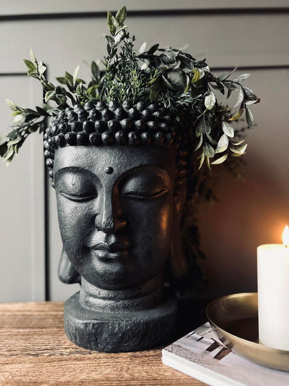 Buddha - Stor potte til blomster - VIAMAJA.DK