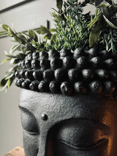 Buddha - Stor potte til blomster - VIAMAJA.DK