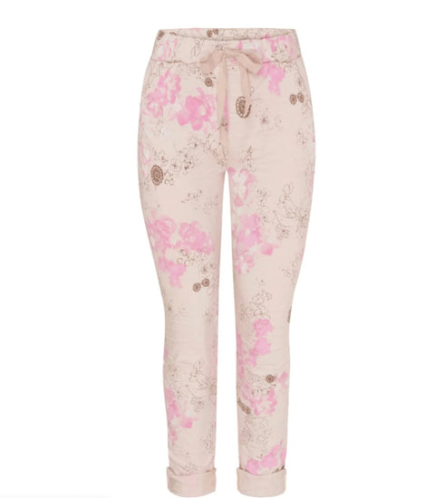 Bukser FLOWER Rose - VIAMAJA.DK
