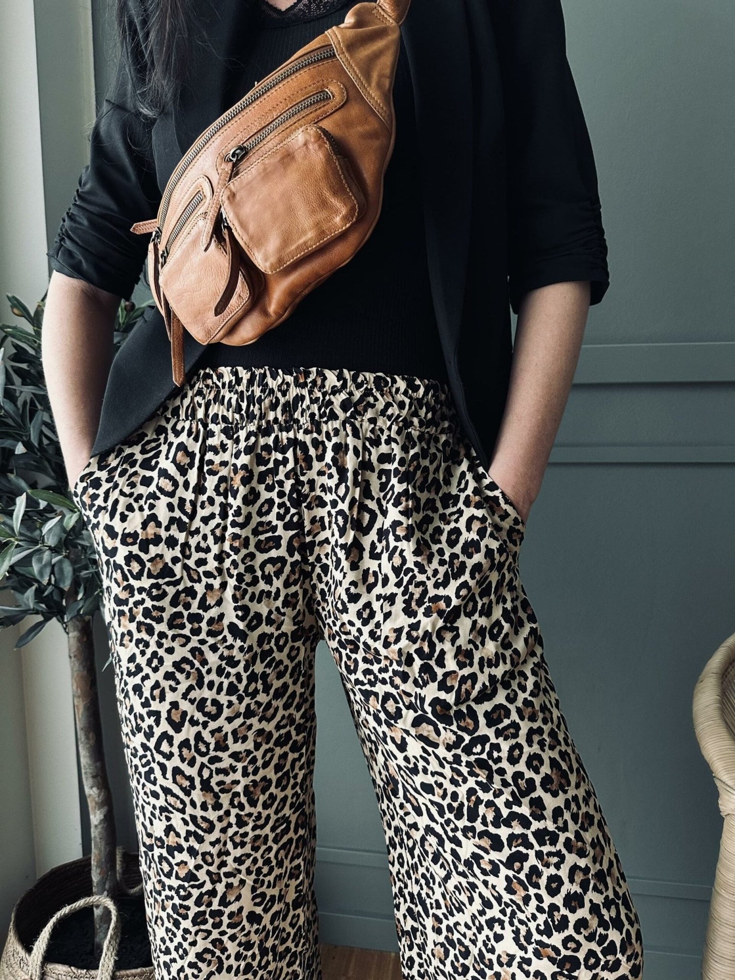Bukser Leopard - VIAMAJA.DK