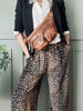 Bukser Leopard dark