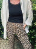 Bukser Leopard med stretch
