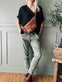 Bukser m. stretch – Kaki plus onesize 40 - 48 - VIAMAJA.DK