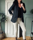 Bukser med stretch – Beige - VIAMAJA.DK