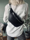 Bumbag Aura Big Black - VIAMAJA.DK