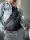 Bumbag Aura Big Black - VIAMAJA.DK