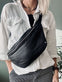 Bumbag Aura Big Black - VIAMAJA.DK