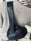 Bumbag Big Leather - Black - VIAMAJA.DK