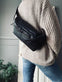 Bumbag Big Leather - Black - VIAMAJA.DK