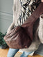 Bumbag Big Leather - Dark cognac - VIAMAJA.DK