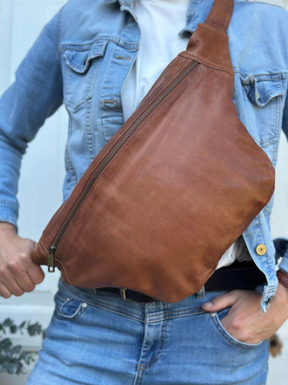 Bumbag - BIG URBAN Walnut - VIAMAJA.DK