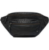 Bumbag Biker black wash leather