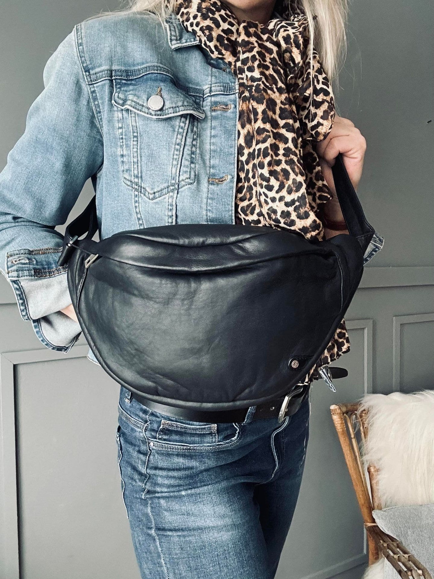 Bumbag - Black Deluxe - VIAMAJA.DK