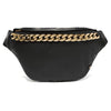 Bumbag - BLACK / GOLD i myk skinnkvalitet