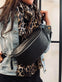 Bumbag Black leather - VIAMAJA.DK