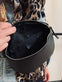 Bumbag Black leather - VIAMAJA.DK