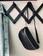 Bumbag Black leather - VIAMAJA.DK
