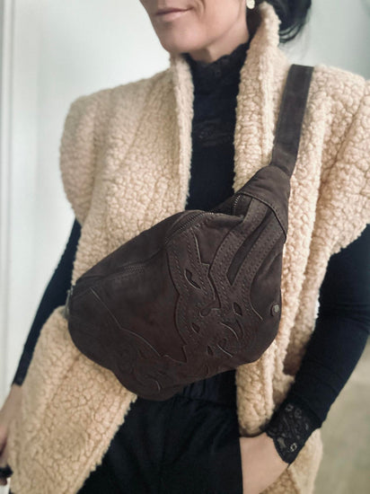 Bumbag CARGO Ruskind Brown - VIAMAJA.DK