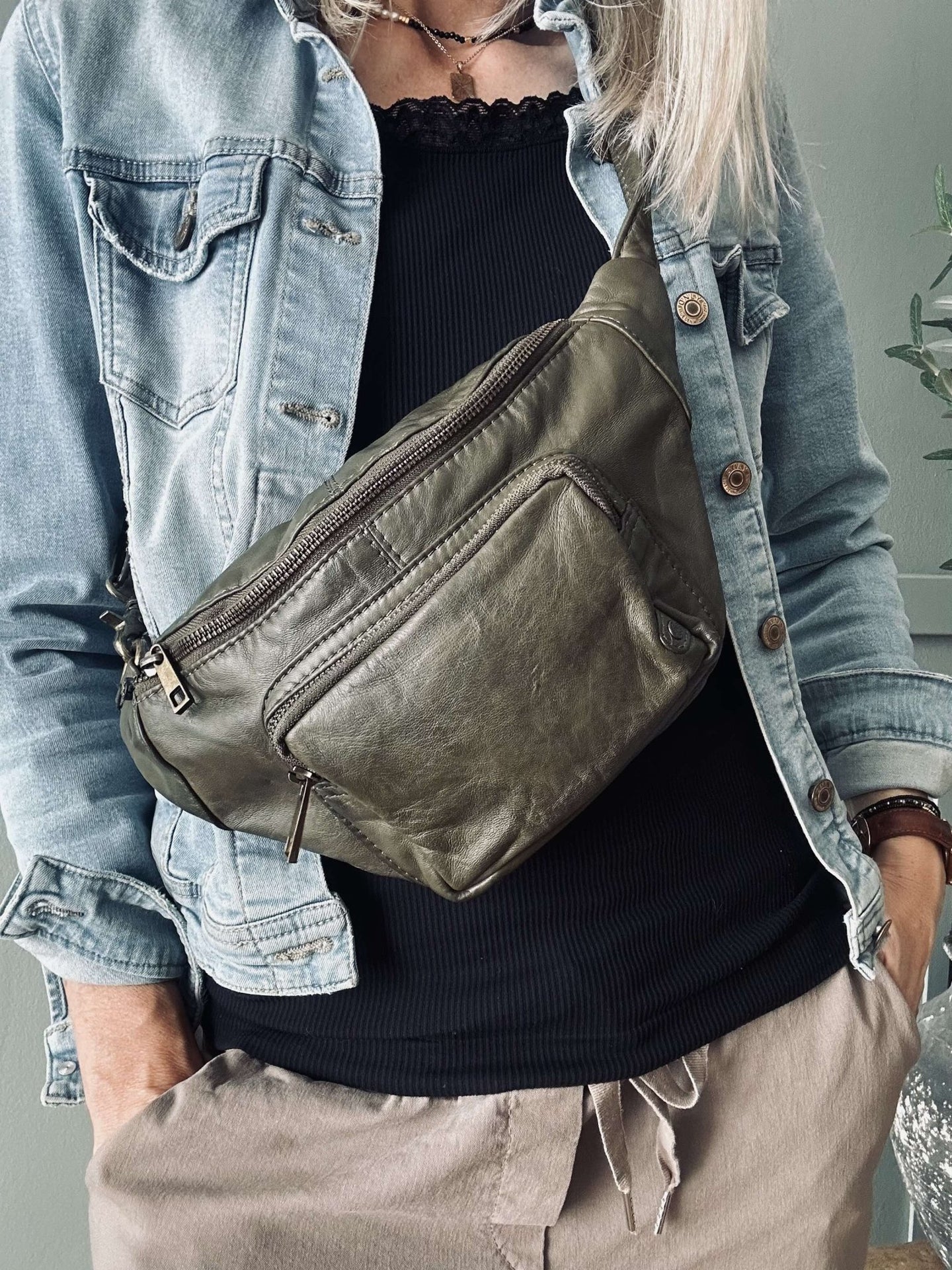 Bumbag Classy Army - VIAMAJA.DK
