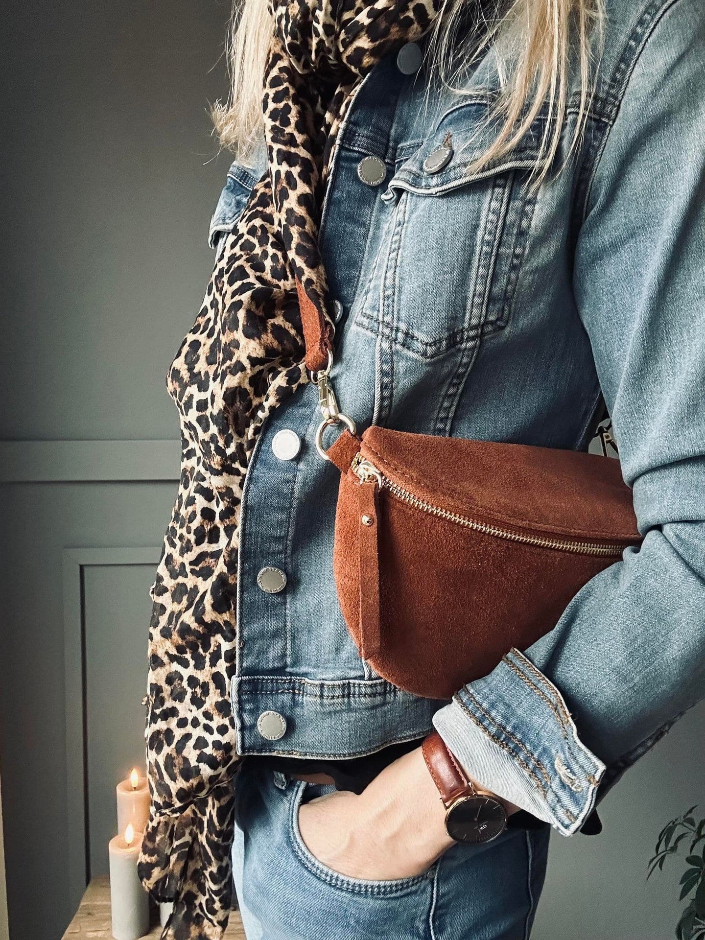 Bumbag Dora Ruskind Rust - VIAMAJA.DK