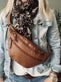 Bumbag Ella dark cognac - VIAMAJA.DK