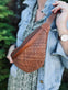 Bumbag HOLLY Flet - Walnut - VIAMAJA.DK