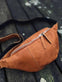 Bumbag i Cognac bøffelskind – XL - VIAMAJA.DK