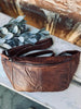 Bumbag JUNE - BIG Dark cognac