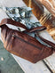 Bumbag JUNE - BIG Dark cognac - VIAMAJA.DK