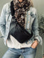 Bumbag JUNE black m. gunmetal - VIAMAJA.DK