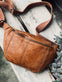 Bumbag JUNE - Cognac - VIAMAJA.DK