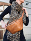 Bumbag JUNE - Cognac - VIAMAJA.DK