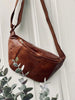 Bumbag JUNE -  Dark cognac