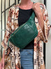 Bumbag JUNE Green - lammeskinn