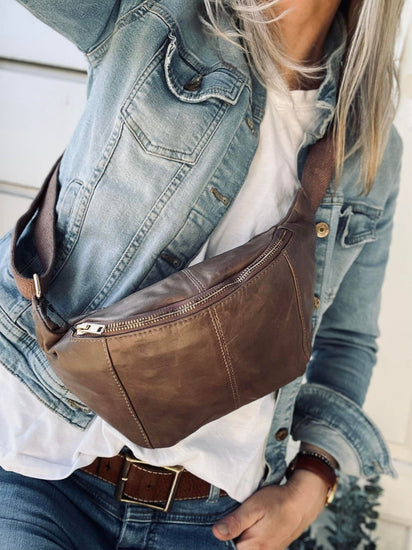 Bumbag JUNE Taupe - VIAMAJA.DK