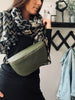 Bumbag Kaki skinn
