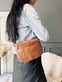 Bumbag Leona – Small cognac - VIAMAJA.DK