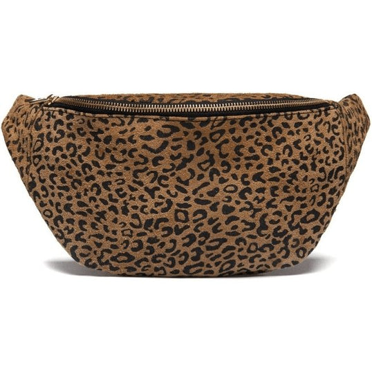 Bumbag Leopard ruskind - VIAMAJA.DK