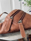 Bumbag LINA - Cognac / Brown - VIAMAJA.DK