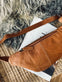 Bumbag LINA – Raw cognac - VIAMAJA.DK