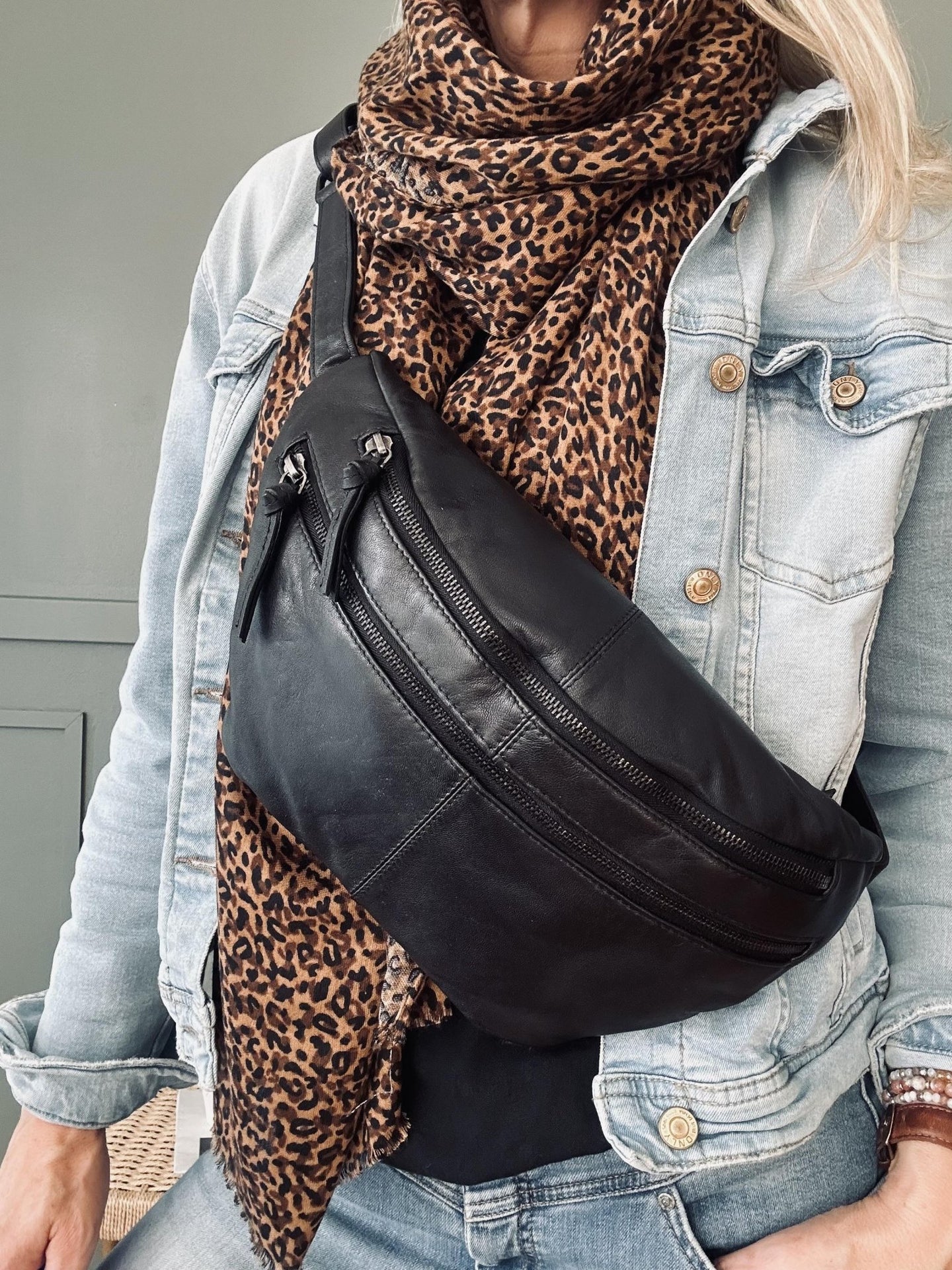 Bumbag LOCK - Black - VIAMAJA.DK