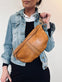 Bumbag m. kontrast - Cognac - VIAMAJA.DK