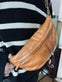 Bumbag m. kontrast - Cognac - VIAMAJA.DK