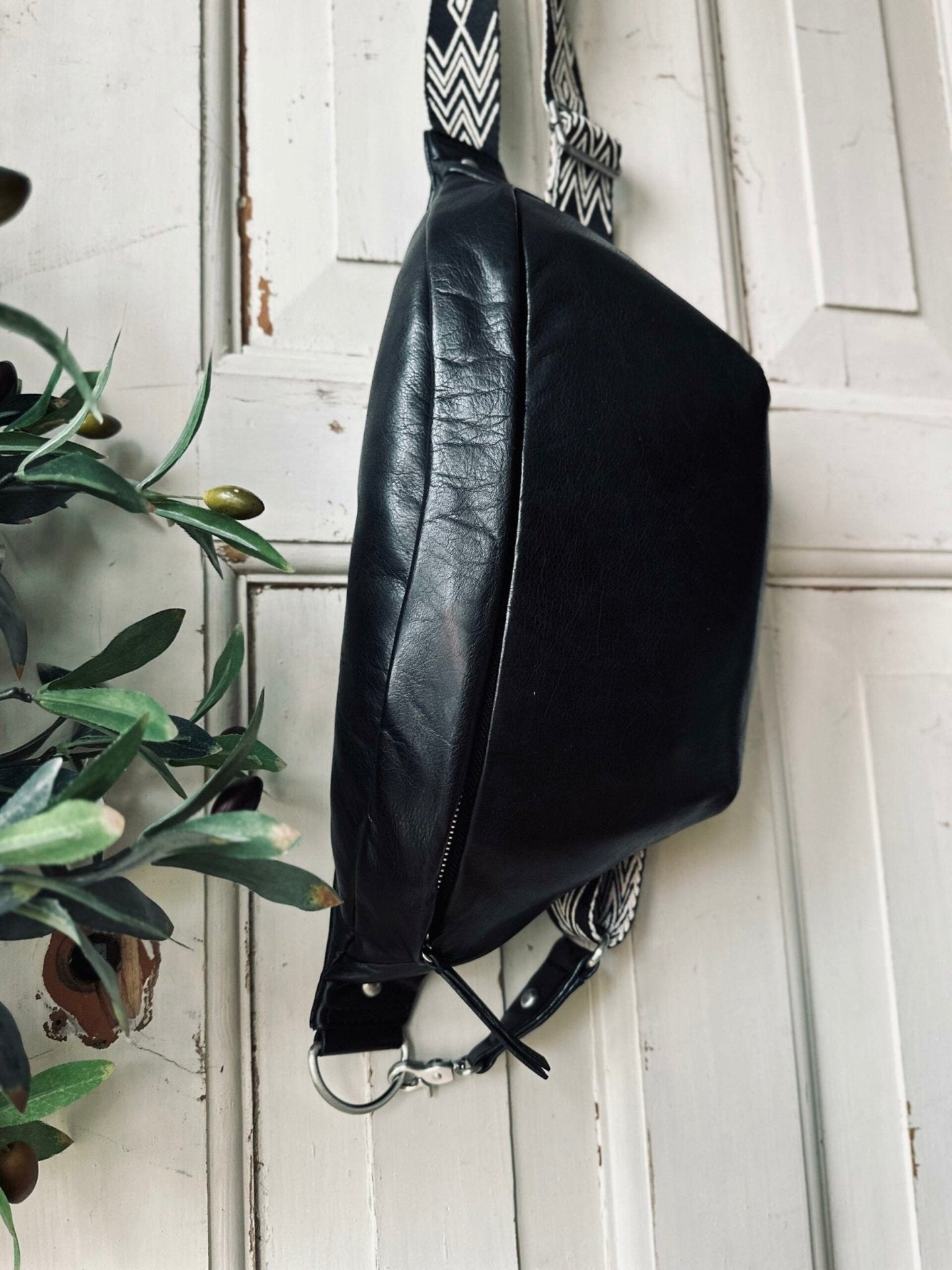 Bumbag m. Lux rem - Black - VIAMAJA.DK