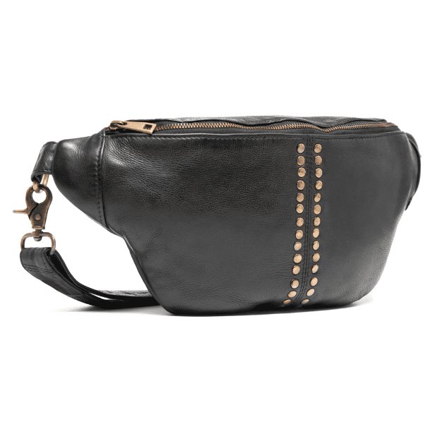 Bumbag med runde nitter - Deluxe kvalitet - VIAMAJA.DK