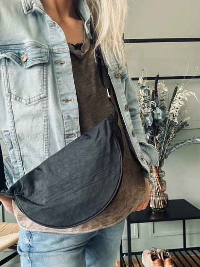 Bumbag nylon – Black - VIAMAJA.DK