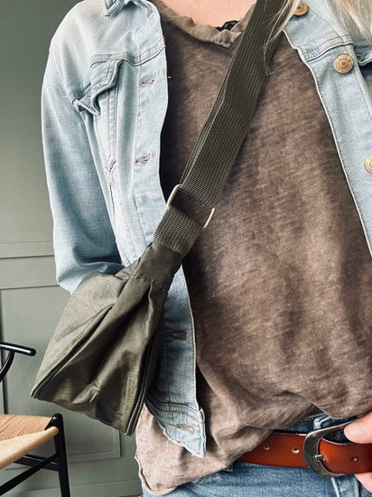 Bumbag nylon – Kaki - VIAMAJA.DK