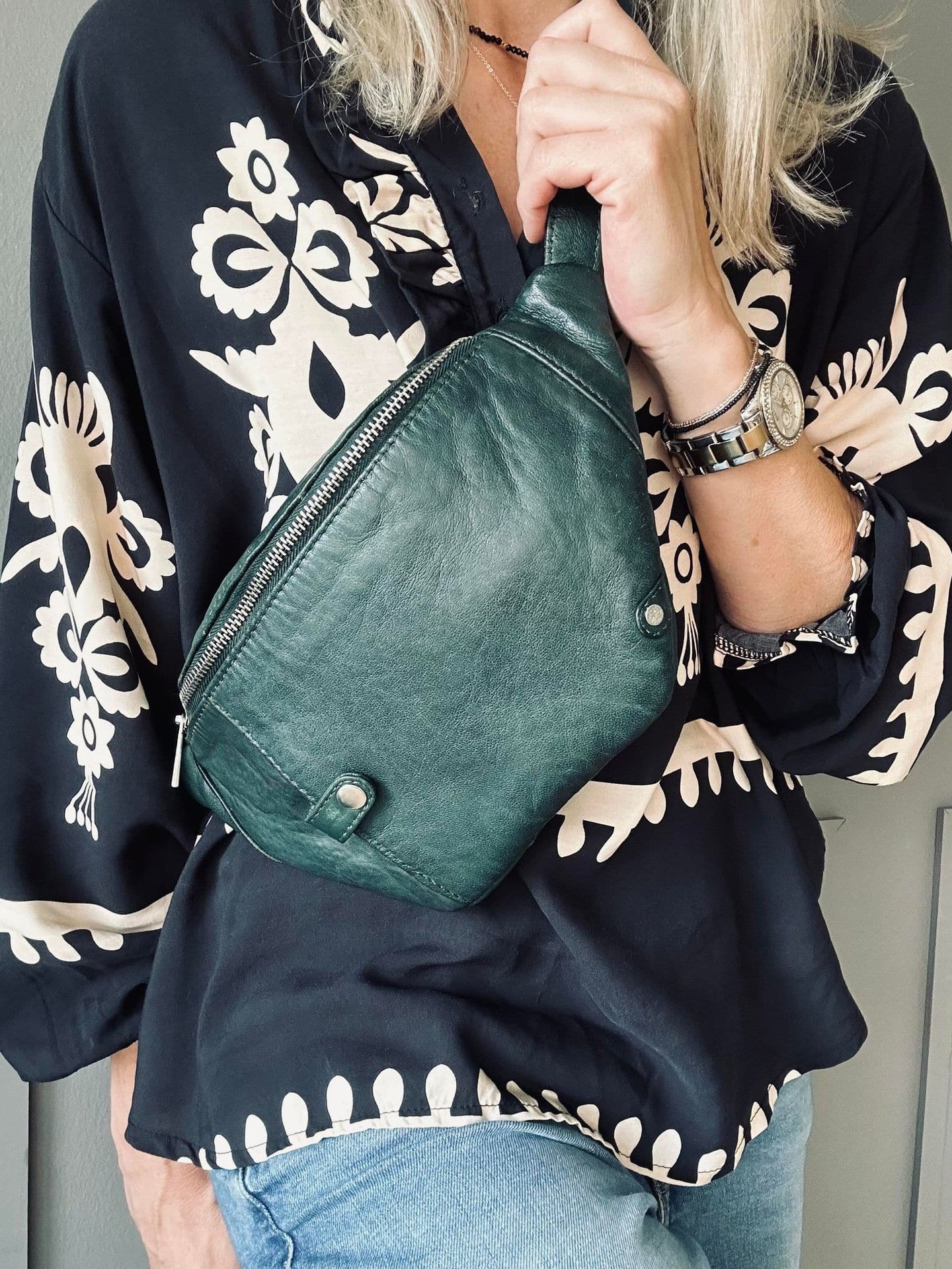 Bumbag POCKET Green - VIAMAJA.DK