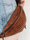 Bumbag QUILT Walnut - VIAMAJA.DK